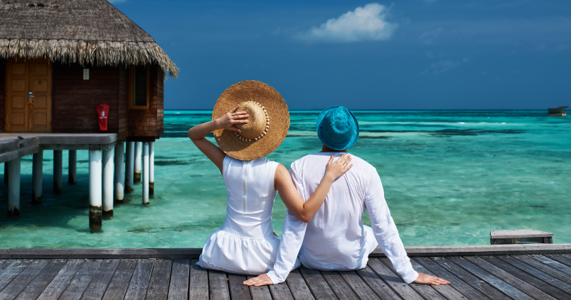 Couple at beach