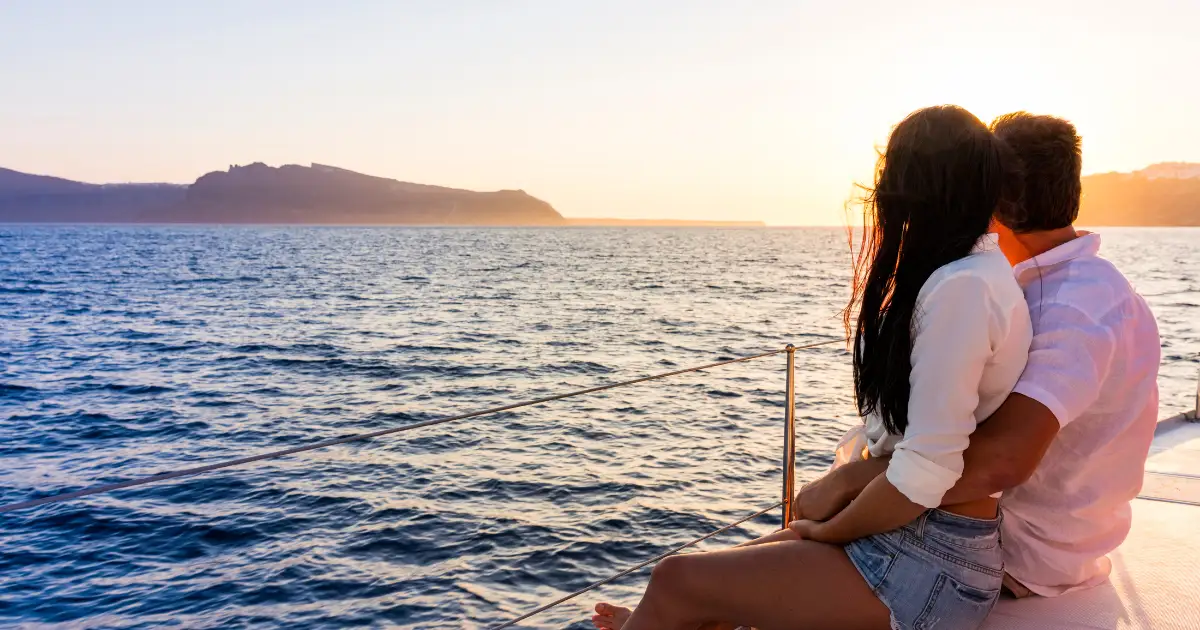A couple enjoying a first date arranged through a professional dating agency in the UK