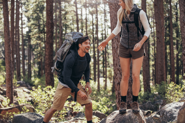 Keeping the Spark Alive 2 Couple hiking on a date