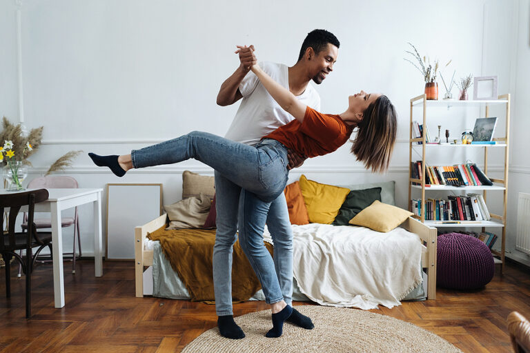 Forget Red Flags! Here Are Green Flags You Want To See! 1 bigstock Cheerful Active Romantic Afric 421980293