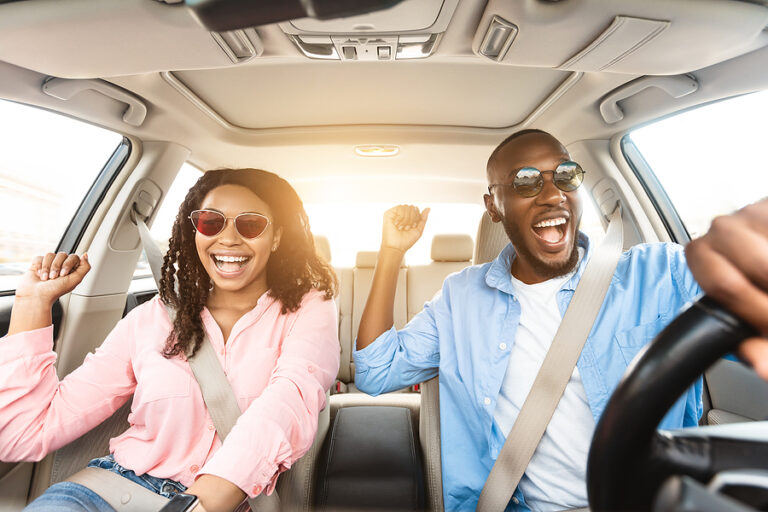 bigstock Happy Black Couple In Sunglass 428831039