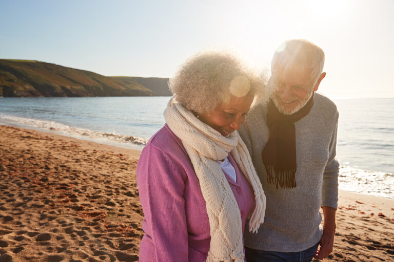 bigstock Loving Retired Couple Holding 348191680