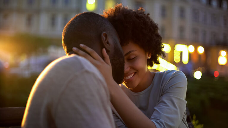 Do You Know What Your Love Language Is? 2 bigstock Petty Woman Tenderly Stroking 348175879