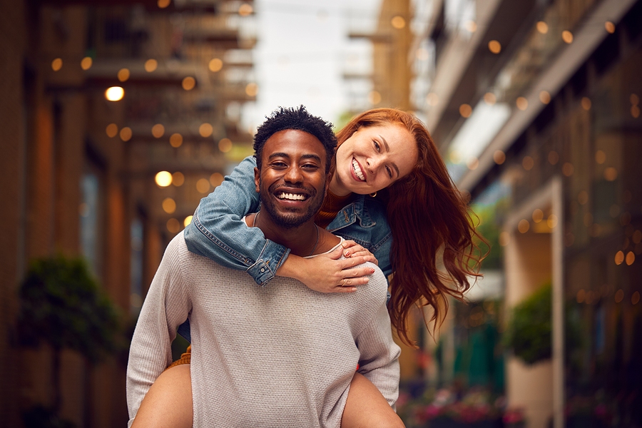 bigstock Portrait Of Young Couple Enjoy 441569789