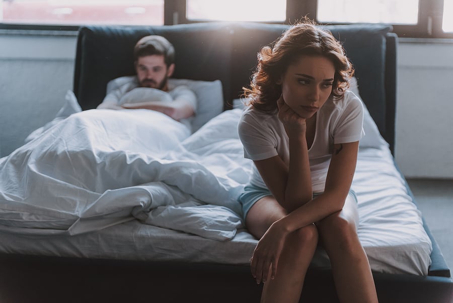 Should I End My Relationship? 2 bigstock Unhappy Married Couple And Sex 256388011